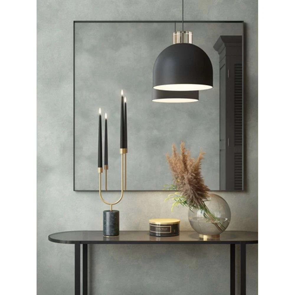 LUCEO Lámpara Colgante Redonda Ø45 Negro/Transparente - AYTM 6 LUCEO Lámpara Colgante Redonda Ø45 Negro/Transparente - AYTM - Imagen 6