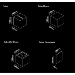 Cube Aplique Pared Exterior - LIGHT-POINT -Ofertas Flos Tienda 1909 2 1