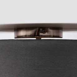 Sebatin Lámpara De Techo Grey/White/Nickel - Lindby -Ofertas Flos Tienda 42510965031285