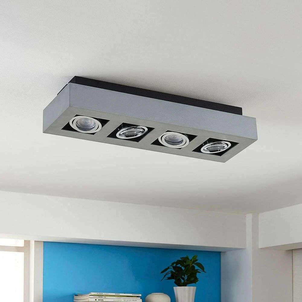 Vince 4 Lámpara De Techo Silvergrey - Arcchio 3 Vince 4 Lámpara De Techo Silvergrey - Arcchio - Imagen 3