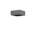 Mahra Aplique Exterior IP54 Graphite - Lucande
