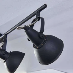 Julin Lámpara De Techo Black/Gold - Lindby -Ofertas Flos Tienda 42510965194406