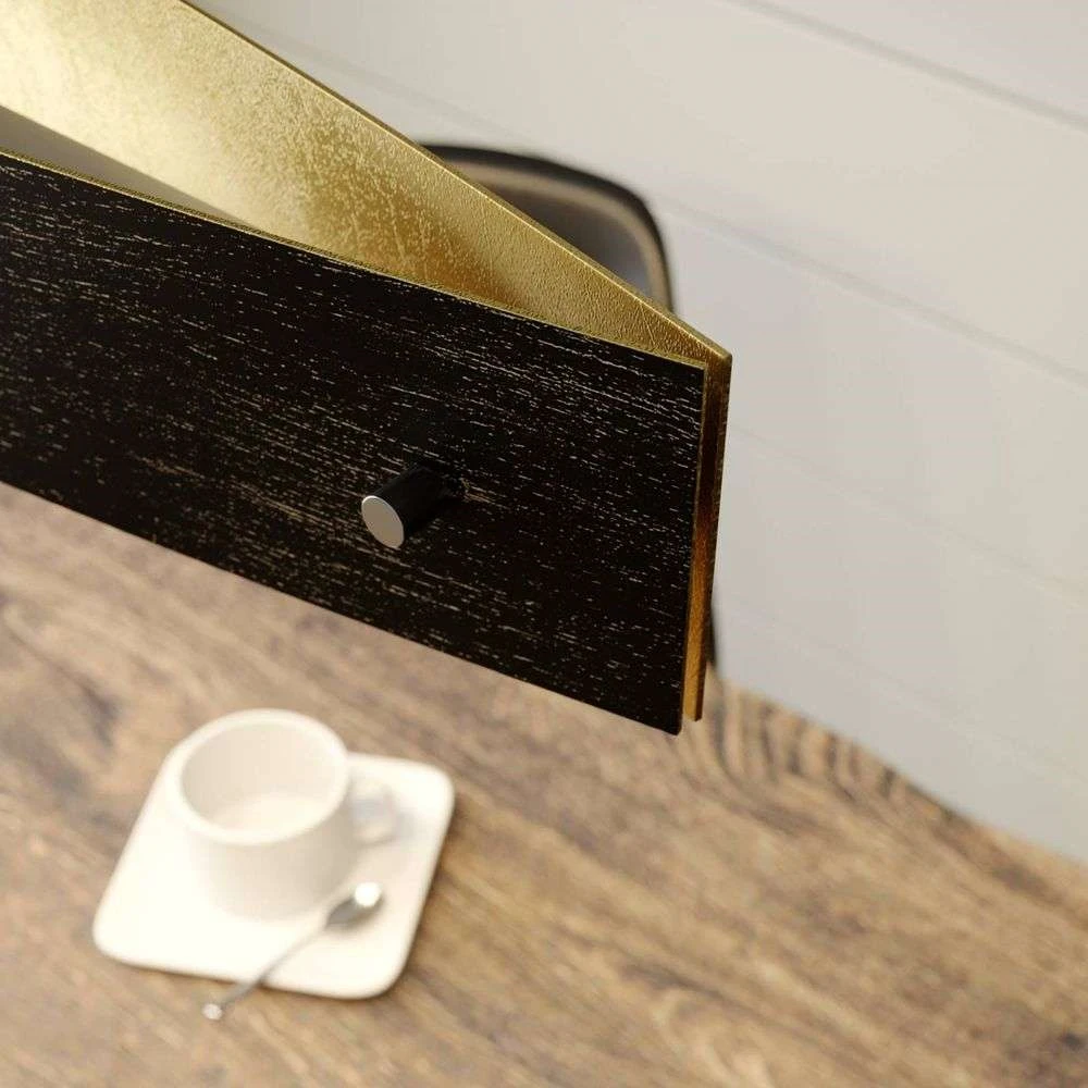 Lio Lámpara Colgante Black/Gold - Lucande 6 Lio Lámpara Colgante Black/Gold - Lucande - Imagen 6