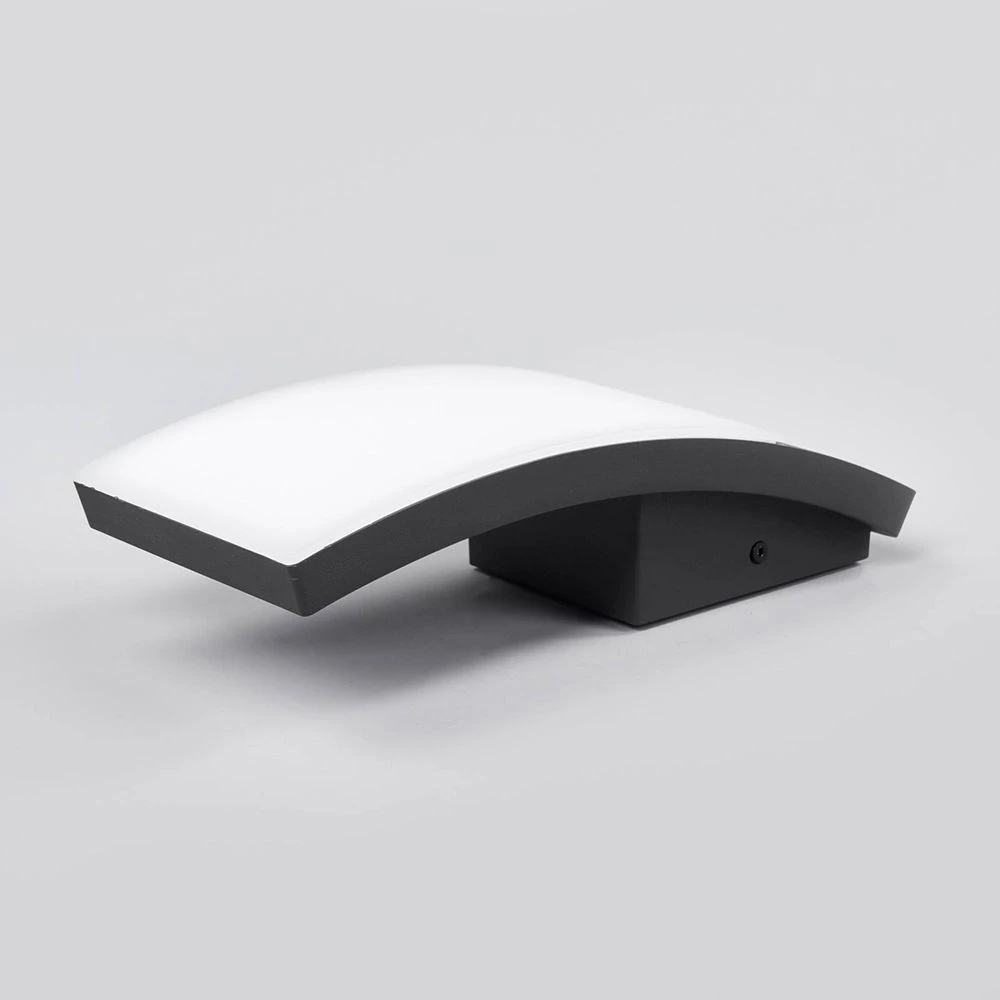 Siara Udendørs Aplique De Pared Dark Grey/White - Lucande 4 Siara Udendørs Aplique De Pared Dark Grey/White - Lucande - Imagen 4