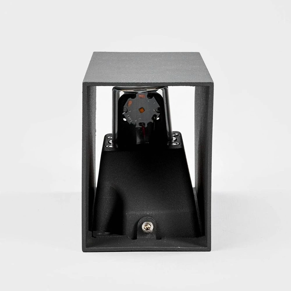 Mikka Aplique Exterior IP54 Dark Grey - Lucande 5 Mikka Aplique Exterior IP54 Dark Grey - Lucande - Imagen 5