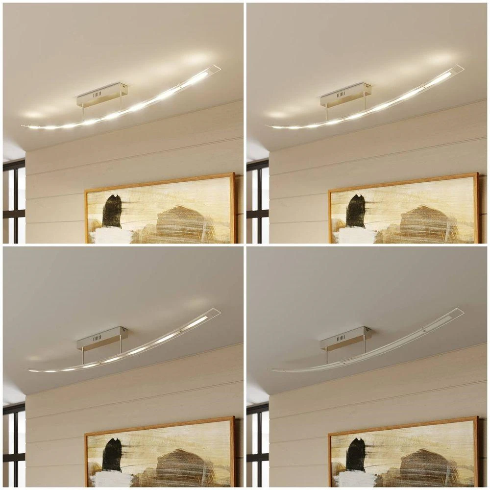 Jarda Single Lámpara De Techo Nickel - Lindby 5 Jarda Single Lámpara De Techo Nickel - Lindby - Imagen 5