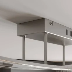 Jarda Double Lámpara De Techo Nickel - Lindby 9 Jarda Double Lámpara De Techo Nickel - Lindby -Ofertas Flos Tienda 42510965269504