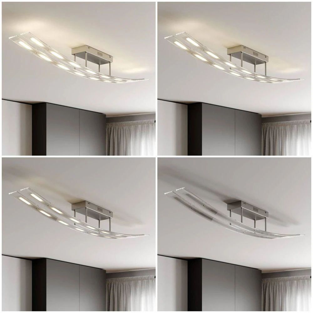 Jarda Double Lámpara De Techo Nickel - Lindby 6 Jarda Double Lámpara De Techo Nickel - Lindby - Imagen 6