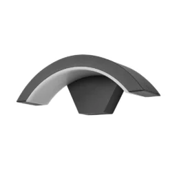 Jule Udendørs Aplique De Pared Graphite/White - Lucande
