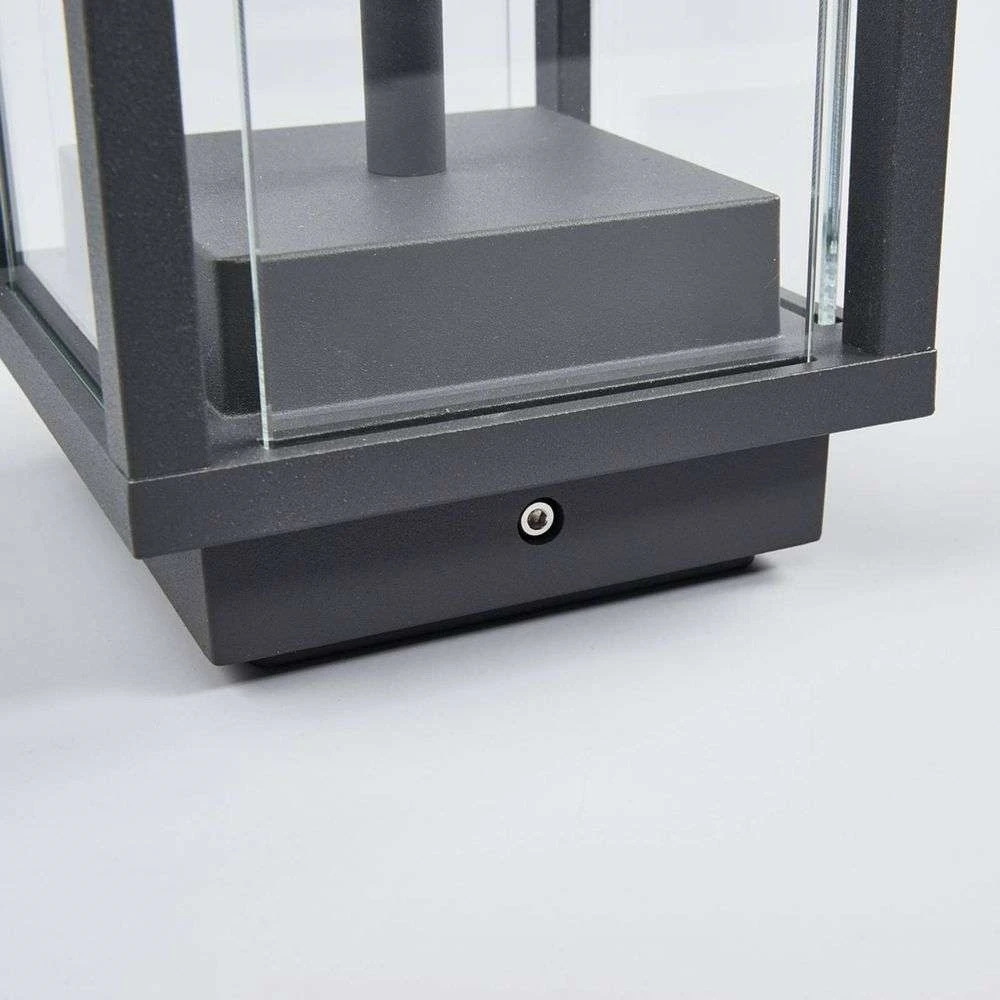 Annalea Lámpara Exterior/Jardín H50 Dark Grey/Clear - Lucande 4 Annalea Lámpara Exterior/Jardín H50 Dark Grey/Clear - Lucande - Imagen 4