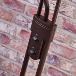 Felicia Lámpara De Pie Rust/Amber - Lindby 11 Felicia Lámpara De Pie Rust/Amber - Lindby -Ofertas Flos Tienda 42510965326096