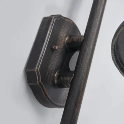 Daphne Aplique De Pared Exterior W/Sensor Antique Black - Lindby -Ofertas Flos Tienda 42510965338806