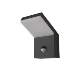 Yolena LED Aplique Exterior De Pared W/sensor Gris - Arcchio
