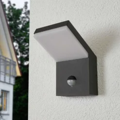 Yolena LED Aplique Exterior De Pared W/sensor Gris - Arcchio 8 Yolena LED Aplique Exterior De Pared W/sensor Gris - Arcchio -Ofertas Flos Tienda 42510965360273