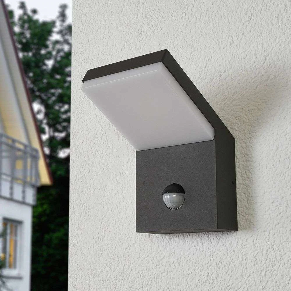 Yolena LED Aplique Exterior De Pared W/sensor Gris - Arcchio 3 Yolena LED Aplique Exterior De Pared W/sensor Gris - Arcchio - Imagen 3