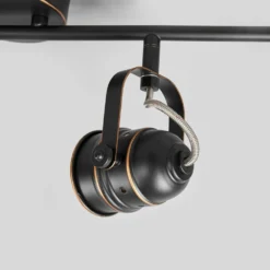 Leonor Lámpara De Techo Black/Gold - Lindby -Ofertas Flos Tienda 42510965361336