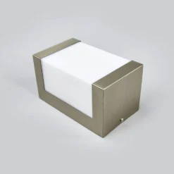 Severina Aplique De Pared Exterior Steel - Lindby -Ofertas Flos Tienda 42510965391725