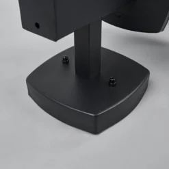 Askan Aplique De Pared Exterior Black/Clear - Lindby -Ofertas Flos Tienda 42510965402156