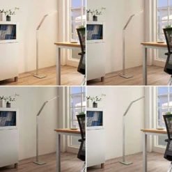 Nicano Lámpara De Pie Alu - Lucande 9 Nicano Lámpara De Pie Alu - Lucande -Ofertas Flos Tienda 42510965419914