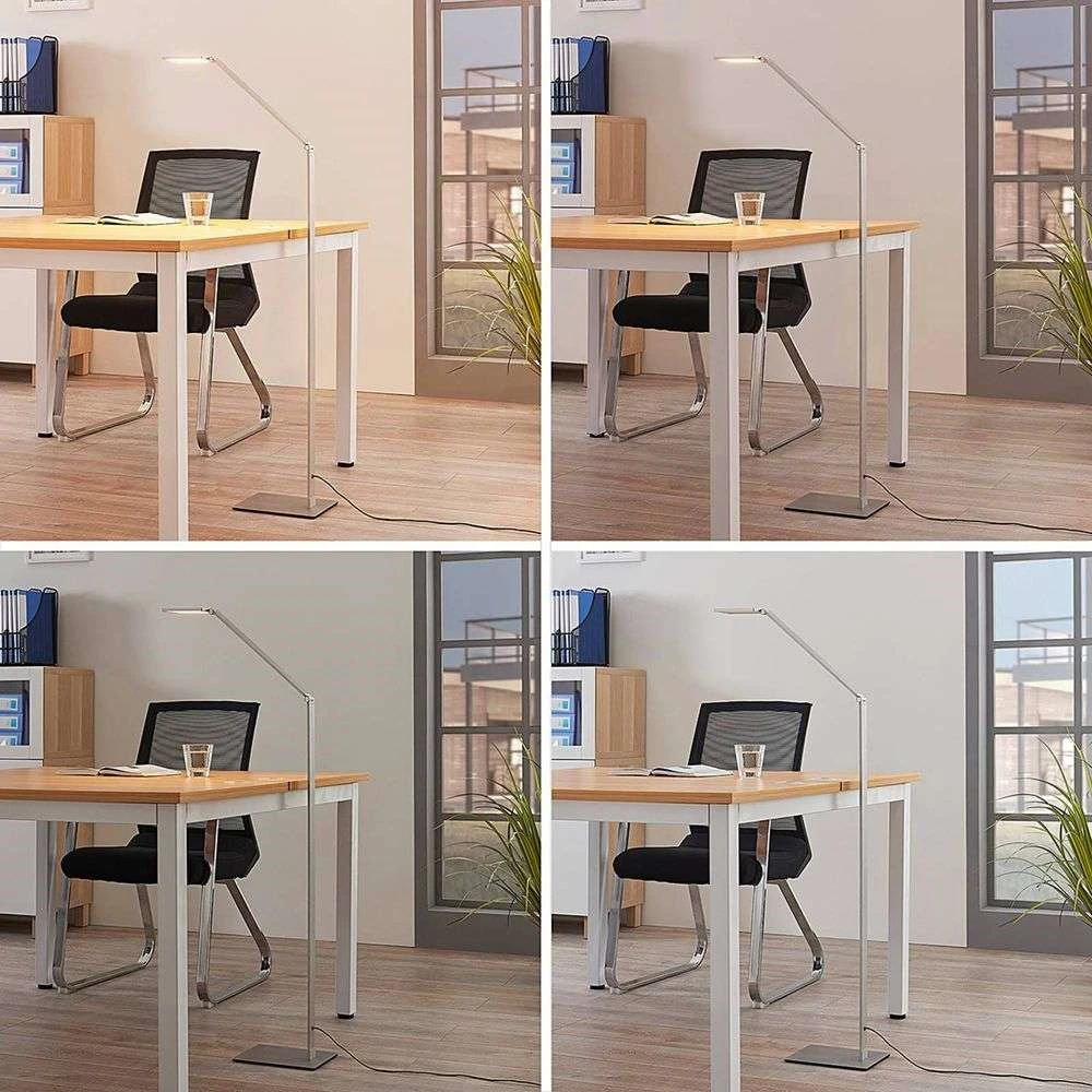 Resi Lámpara De Pie Alu - Lucande 3 Resi Lámpara De Pie Alu - Lucande - Imagen 3