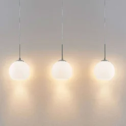 Sofian Lámpara Colgante White/Nickel - Lindby -Ofertas Flos Tienda 42510965454255