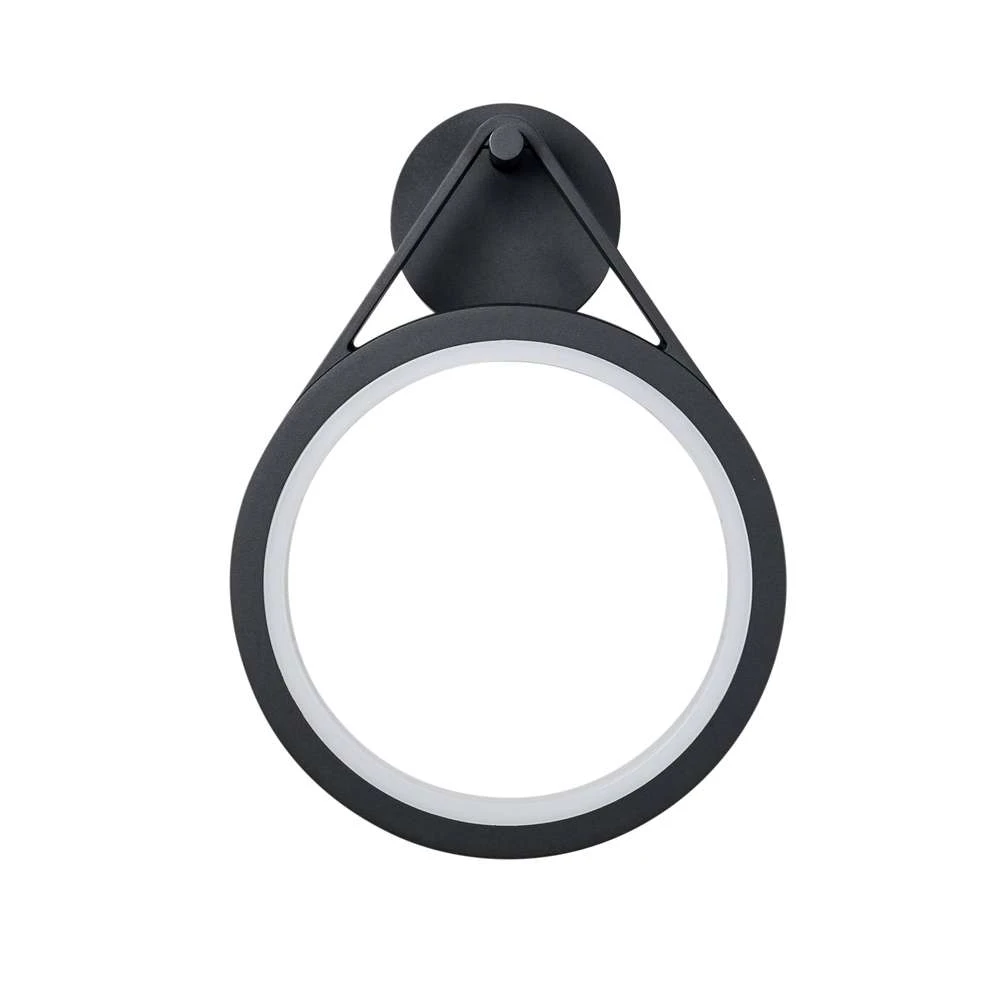 Mirco Aplique Pared Exterior Graphite/White - Lucande 1 Mirco Aplique Pared Exterior Graphite/White - Lucande