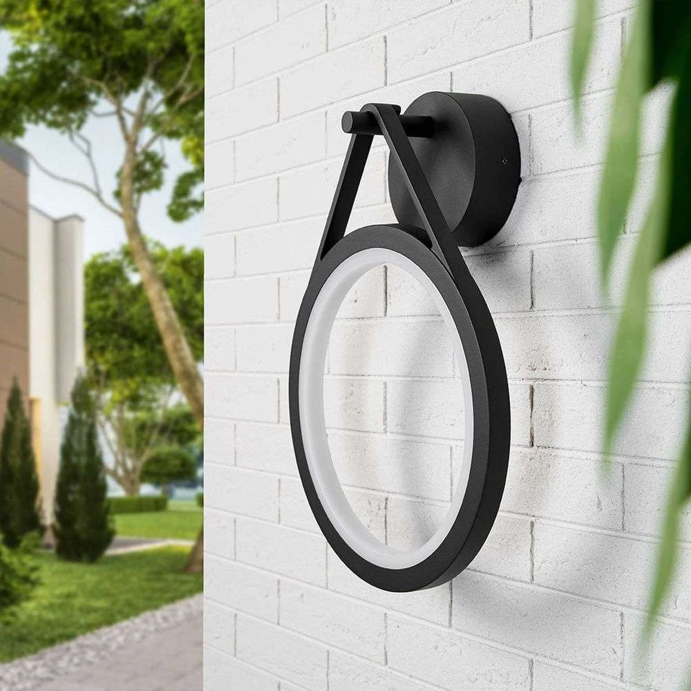 Mirco Aplique Pared Exterior Graphite/White - Lucande 6 Mirco Aplique Pared Exterior Graphite/White - Lucande - Imagen 6