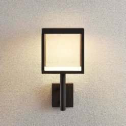 Cube Aplique Pared Exterior M/Sensor Graphite/Clear - Lucande -Ofertas Flos Tienda 42510965504123