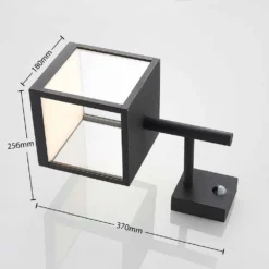 Cube Aplique Pared Exterior M/Sensor Graphite/Clear - Lucande -Ofertas Flos Tienda 42510965504124