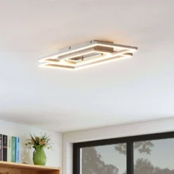 Quadra Lámpara De Techo Dim. S Steel/White - Lucande 8 Quadra Lámpara De Techo Dim. S Steel/White - Lucande -Ofertas Flos Tienda 42510965509483