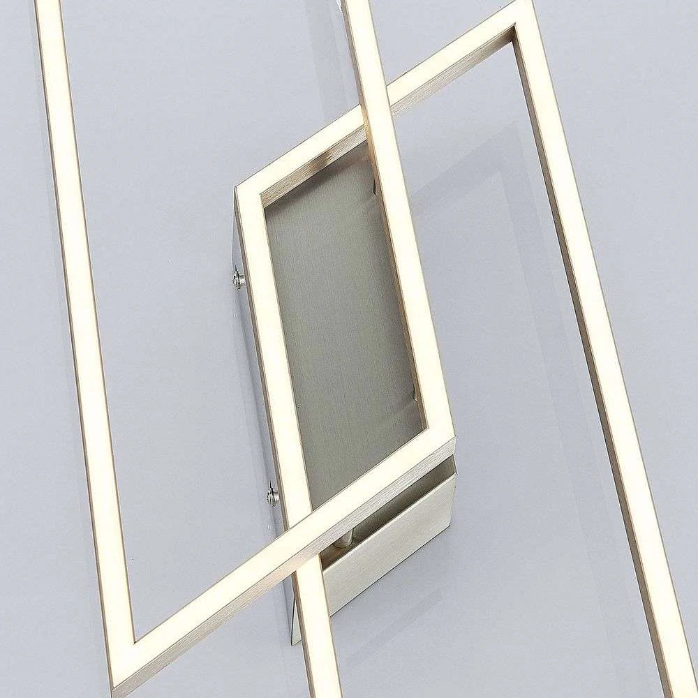 Quadra Lámpara De Techo Dim. L Steel/White - Lucande 6 Quadra Lámpara De Techo Dim. L Steel/White - Lucande - Imagen 6