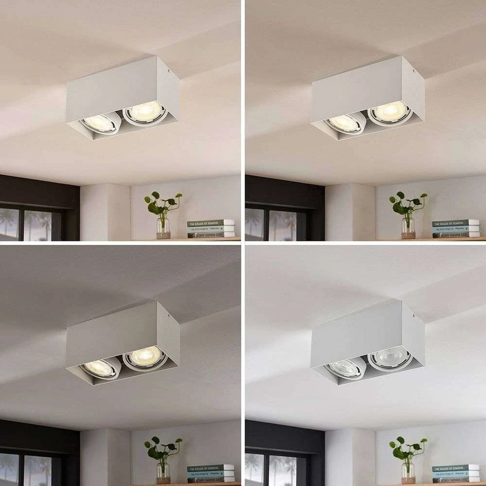 Rosalie Lámpara De Techo Square Blanco - Arcchio 3 Rosalie Lámpara De Techo Square Blanco - Arcchio - Imagen 3