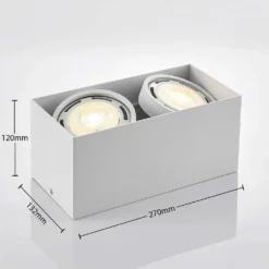 Rosalie Lámpara De Techo Square Blanco - Arcchio 11 Rosalie Lámpara De Techo Square Blanco - Arcchio -Ofertas Flos Tienda 42510965522496