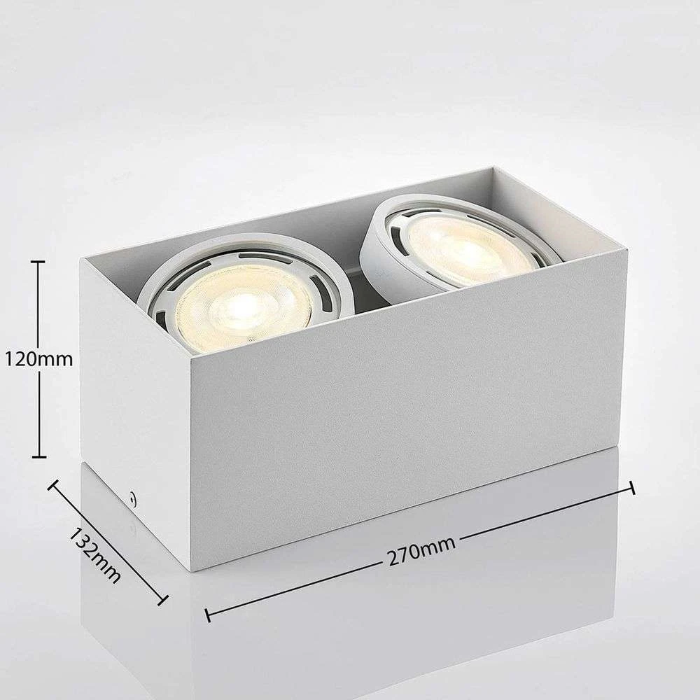 Rosalie Lámpara De Techo Square Blanco - Arcchio 6 Rosalie Lámpara De Techo Square Blanco - Arcchio - Imagen 6