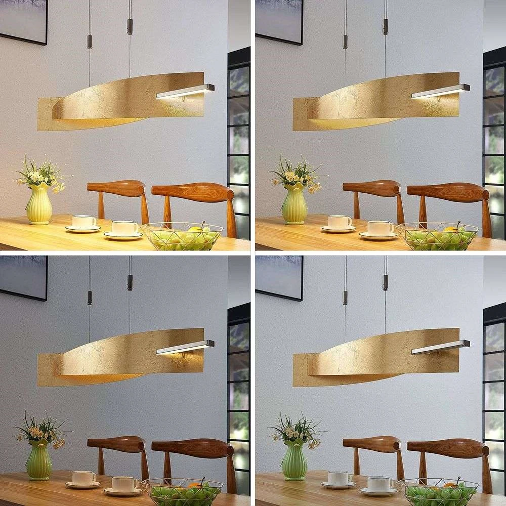 Marija Lámpara Colgante L100 Gold/Silver - Lucande 2 Marija Lámpara Colgante L100 Gold/Silver - Lucande - Imagen 2