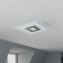 Tian Lámpara De Techo 39x39 Alu/Clear - Lucande 8 Tian Lámpara De Techo 39x39 Alu/Clear - Lucande -Ofertas Flos Tienda 42510965543113