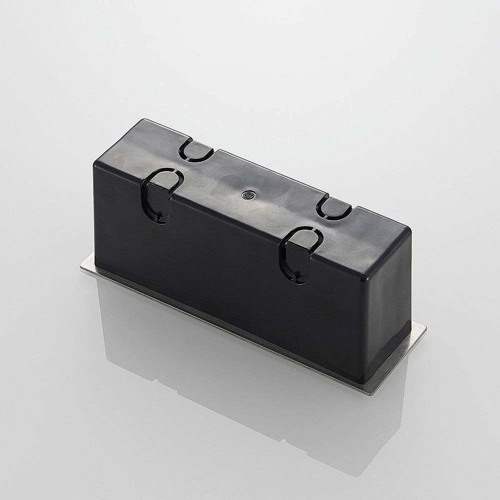 Roni Short Empotrable Aplique De Pared Exterior Steel - Lucande 5 Roni Short Empotrable Aplique De Pared Exterior Steel - Lucande - Imagen 5