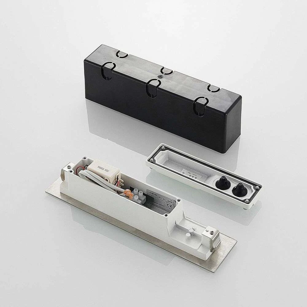 Roni Long Empotrable Aplique De Pared Exterior Steel - Lucande 4 Roni Long Empotrable Aplique De Pared Exterior Steel - Lucande - Imagen 4