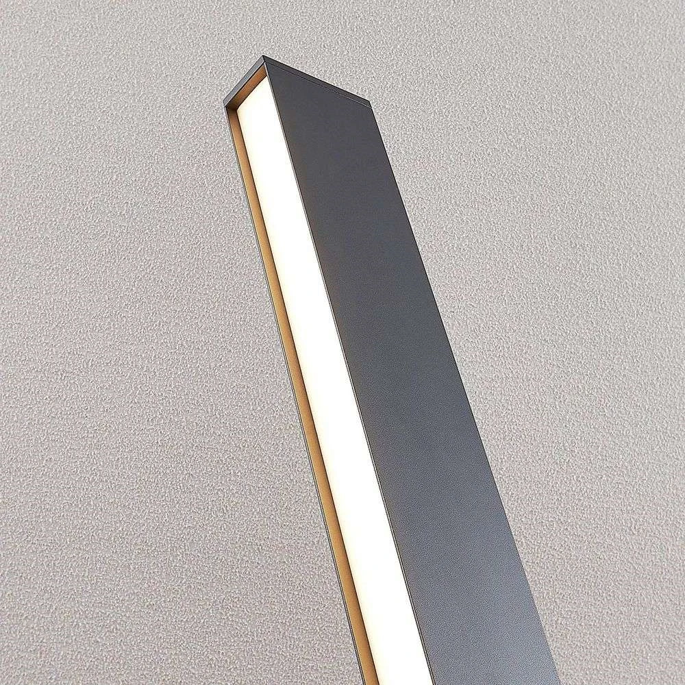 Lirka 1 Lámpara Para Jardín Dark Grey/White - Lucande 4 Lirka 1 Lámpara Para Jardín Dark Grey/White - Lucande - Imagen 4