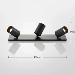 Brinja 3 Lámpara De Techo Black/Gold - Arcchio 9 Brinja 3 Lámpara De Techo Black/Gold - Arcchio -Ofertas Flos Tienda 42510965566674