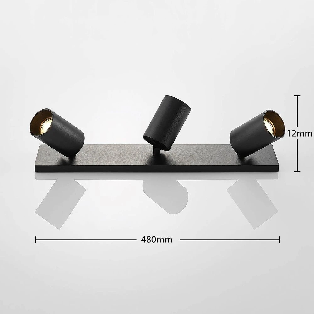 Brinja 3 Lámpara De Techo Black/Gold - Arcchio 4 Brinja 3 Lámpara De Techo Black/Gold - Arcchio - Imagen 4