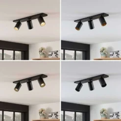 Brinja 3 Lámpara De Techo Black/Gold - Arcchio 10 Brinja 3 Lámpara De Techo Black/Gold - Arcchio -Ofertas Flos Tienda 42510965566675