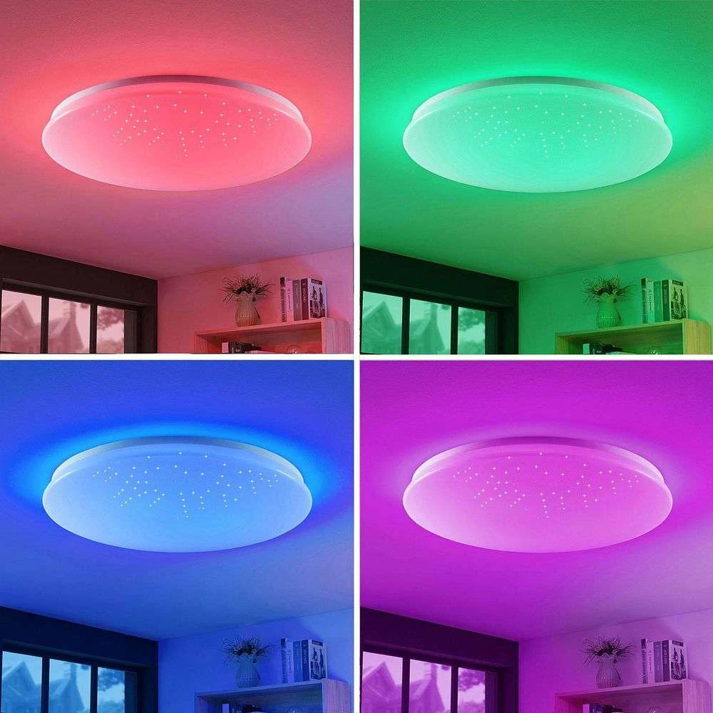 Marlie Smart Home Lámpara De Techo White - Lucande 3 Marlie Smart Home Lámpara De Techo White - Lucande - Imagen 3