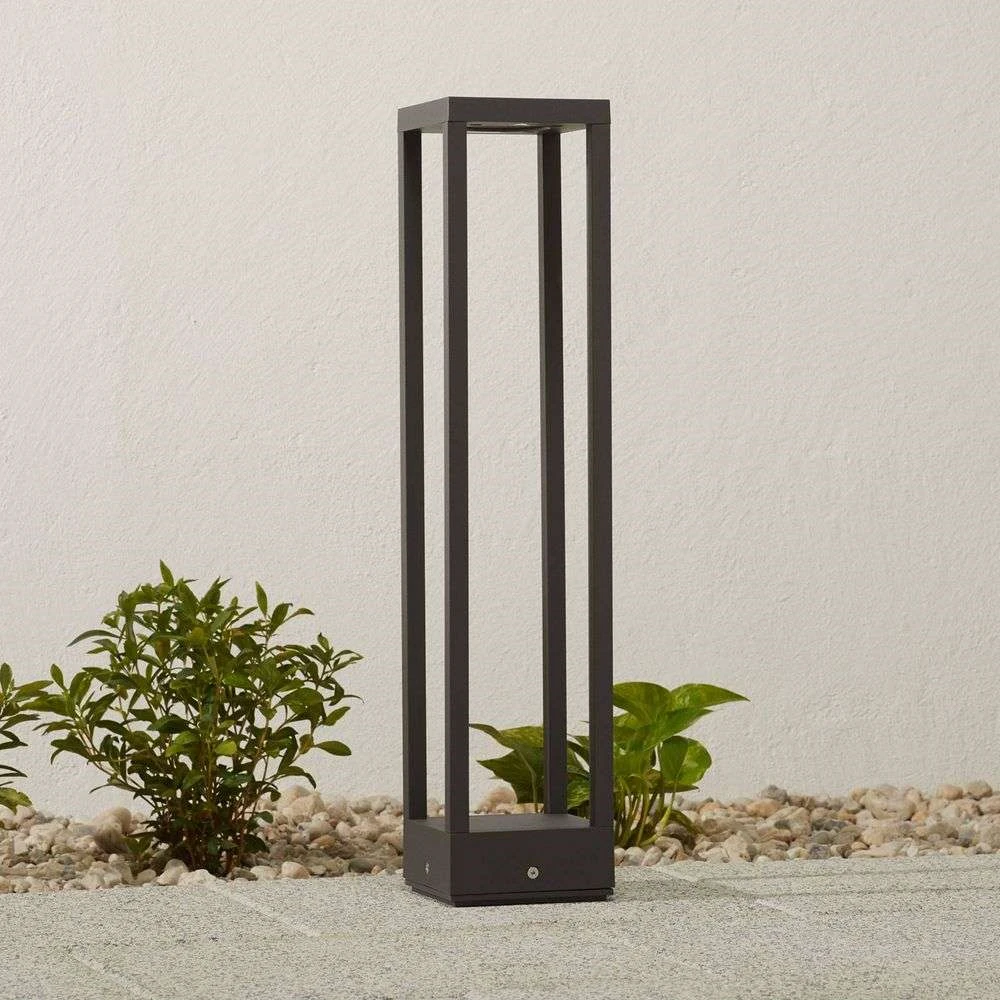 Carlota Lámpara Para Jardín H65 Dark Grey - Lucande 2 Carlota Lámpara Para Jardín H65 Dark Grey - Lucande - Imagen 2