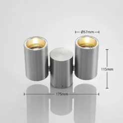 Gesina Lámpara De Techo Alu - Arcchio -Ofertas Flos Tienda 42510965606025