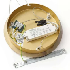 Hayley 3 Lámpara Colgante Clear/Gold - Lucande 11 Hayley 3 Lámpara Colgante Clear/Gold - Lucande -Ofertas Flos Tienda 42510965624536