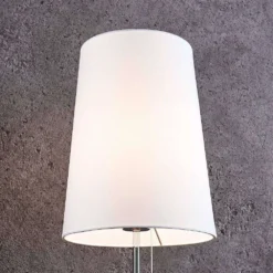 Pordis Lámpara De Pie Chrome/White - Lucande 9 Pordis Lámpara De Pie Chrome/White - Lucande -Ofertas Flos Tienda 42510965634504