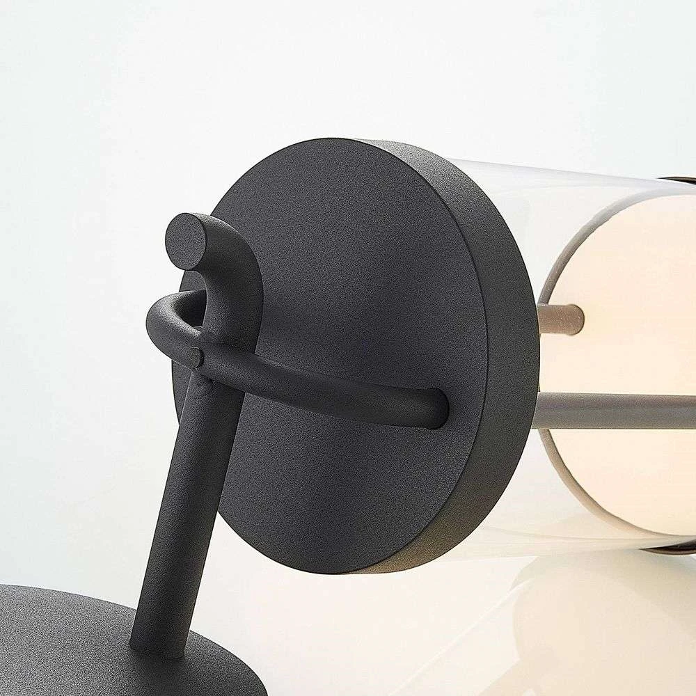 Caius Aplique Exterior M Dark Grey - Lucande 6 Caius Aplique Exterior M Dark Grey - Lucande - Imagen 6