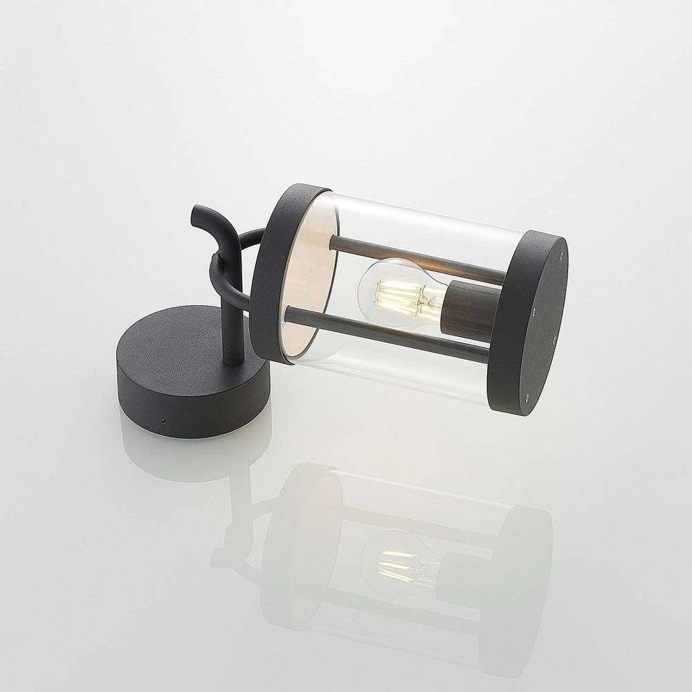 Cassian Aplique Exterior IP54 Dark Grey - Lucande 4 Cassian Aplique Exterior IP54 Dark Grey - Lucande - Imagen 4