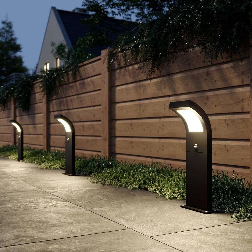 Advik Lámpara Para Jardín W/Sensor H60 Graphite - Arcchio 3 Advik Lámpara Para Jardín W/Sensor H60 Graphite - Arcchio - Imagen 3